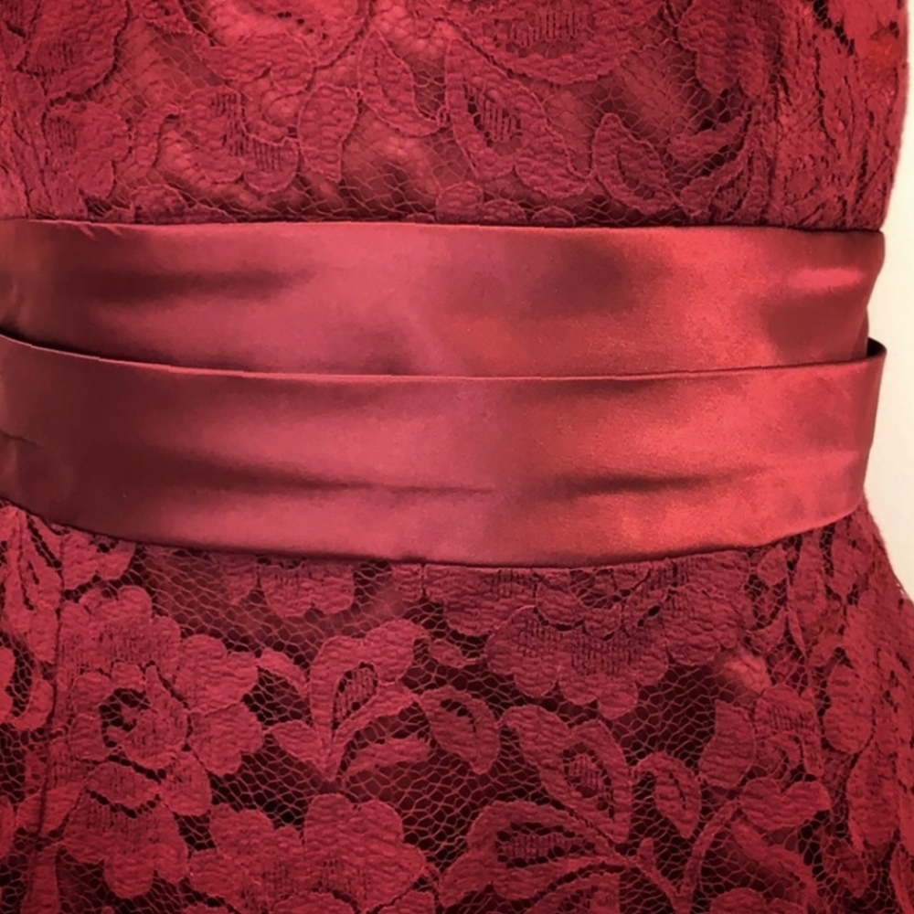 M60 Miss Sixty Ruby /wine cocktail dress. - Picture 3 of 5